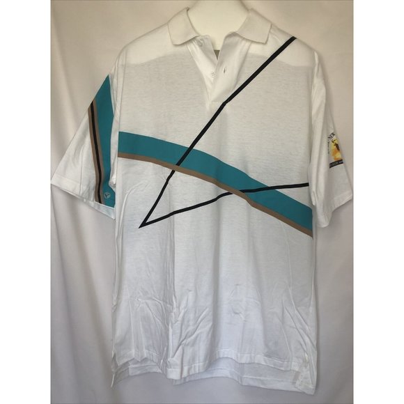 90s Single Stitch Polo Shirt K Products John Deere Buck New Old Stock 2X USA Vtg - Picture 11 of 11